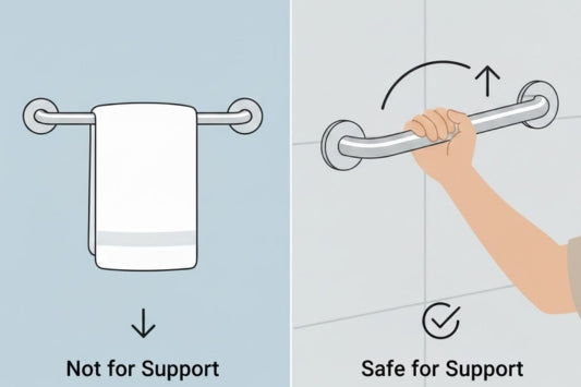 suction grab bar