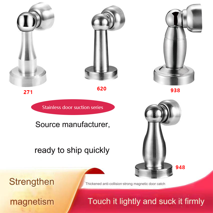 Magnetic Door Stopper – Wall & Floor Mount